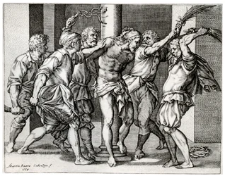 Die Geißelung Christi, 1568, 1937