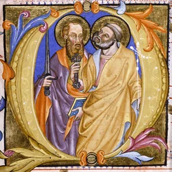 Heilige Petrus und Paulus, ca. 1400