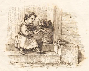 Illustration zu „Halvhundrede Fabler for Børn“ von Hey