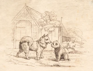 Illustration zu "Halvhundrede Fabler for Børn" von Hey