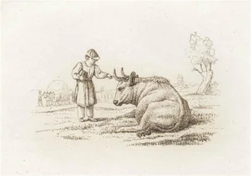 Illustration zu "Halvhundrede Fabler for Børn" von Hey