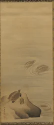 Schildkröten, Edo-Periode, 18. Jahrhundert
