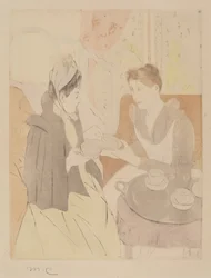 Nachmittagstee-Party, 1890-1891