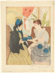Nachmittagstee-Party, 1890-1891