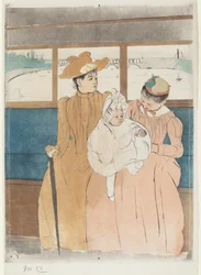 Im Omnibus, 1890-1891