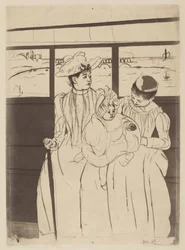 Im Omnibus, 1890-1891