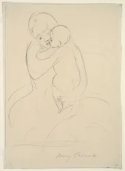 Mütterliche Liebkosung, 1921