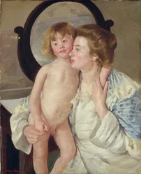Mutter und Junge, ca. 1899