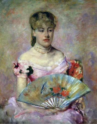 Porträt von Anne Charlotte Gaillard, ca. 1880