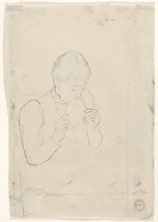 Der Brief verso, 1890-1891