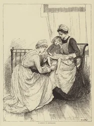 Illustration für Die Geschichte einer Krankenschwester, von Honnor Morten