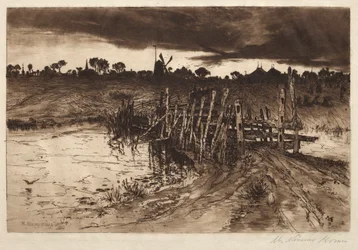Zwischen dem Glimmen und dem Dunkel, Wenn die Kühe nach Hause kommen, 1883