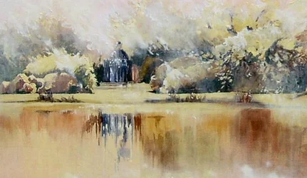 Melbourne-Gärten im Winter