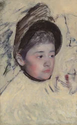 Frau mit Haube, ca. 1889