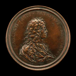 Francesco Redi, 1626-1697, Arzt und Wissenschaftler [Vorderseite], 1684