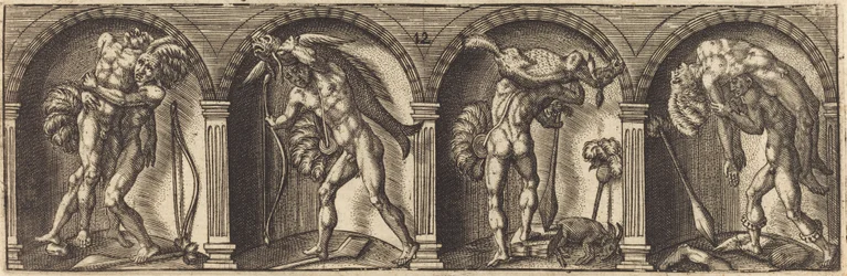 Die verschiedenen Porträts und Figuren XII