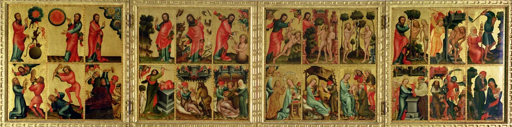 Hochaltar von St. Peter in Hamburg, der Grabower Altar