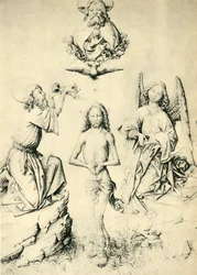 Die Taufe Christi, 1445-1450, 1943