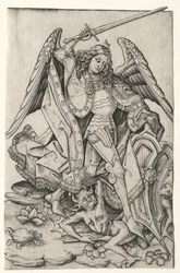 Heiliger Michael, drittes Viertel des 15. Jahrhunderts