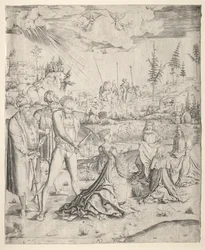 Das Martyrium der Heiligen Katharina