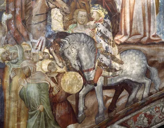 Detail der Kreuzigung