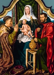 Die Anbetung der Könige, um 1510