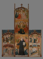Retabel der Heiligen Athanasius, Blasius und Agatha, 1440-45