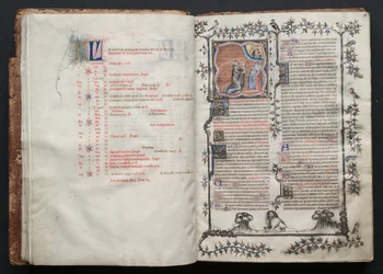 Das Gotha Missale: Fol. 10v, Text