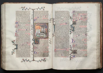 Das Gotha-Missale: Fol. 114r, Text, ca. 1375