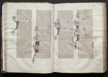 Das Gotha Missale: Fol. 33r, Text (ca. 1375)