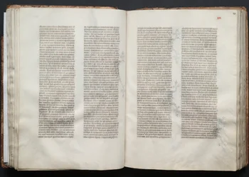 Das Gotha Missale: Fol. 45r, Text, ca. 1375