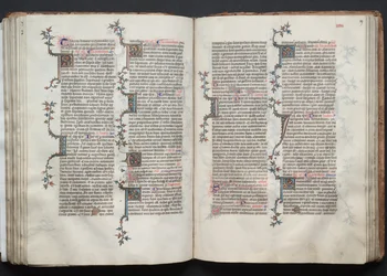 Das Gotha-Missale: Fol. 88v, Text, ca. 1375