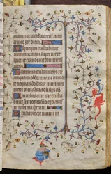 Stundenbuch von Karl dem Edlen, König von Navarra (1361-1425): fol. 97r, Text