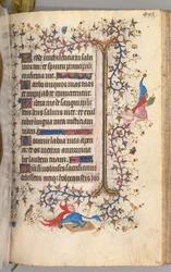 Stundenbuch von Charles dem Edlen, König von Navarra 1361-1425: fol. 241r, Text, ca. 1405