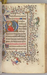 Stundenbuch von Karl dem Edlen, König von Navarra 1361-1425, fol. 276r, St. Laurentius, um 1405