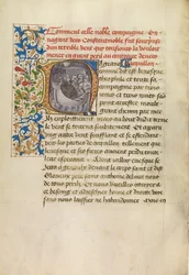 Initiale N: Bischof Theophilus