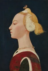 Porträt einer Frau, wahrscheinlich 1450er Jahre