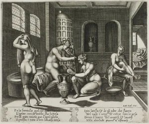 Ein weißer Vogel erzählt Venus von Cupidos Krankheit