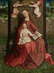 Madonna von Engeln gekrönt