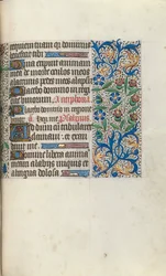 Stundenbuch Gebrauch von Rouen: fol. 104r, um 1470
