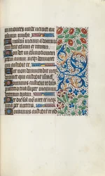 Stundenbuch Gebrauch von Rouen: fol. 105r, ca. 1470