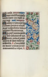 Stundenbuch Gebrauch von Rouen: fol. 127r, ca. 1470