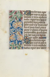 Stundenbuch Gebrauch von Rouen: fol. 153v, um 1470