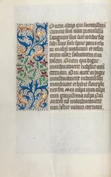 Stundenbuch Gebrauch von Rouen: fol. 23v, ca. 1470