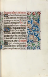 Stundenbuch Gebrauch von Rouen: fol. 50r, um 1470
