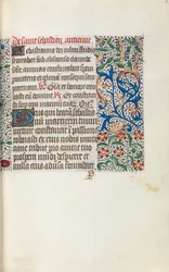Stundenbuch Gebrauch von Rouen: fol. 52r, um 1470