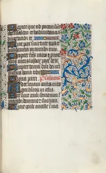 Stundenbuch Gebrauch von Rouen: fol. 70r, ca. 1470