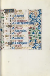 Stundenbuch Gebrauch von Rouen: fol. 8r, ca. 1470