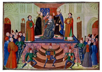 Die Krönung von Heinrich IV., 1399, 15. Jahrhundert