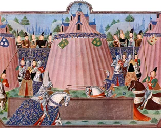 Die Turniere von St. Inglevert, Frankreich, 1470-1475, um 1900-1920